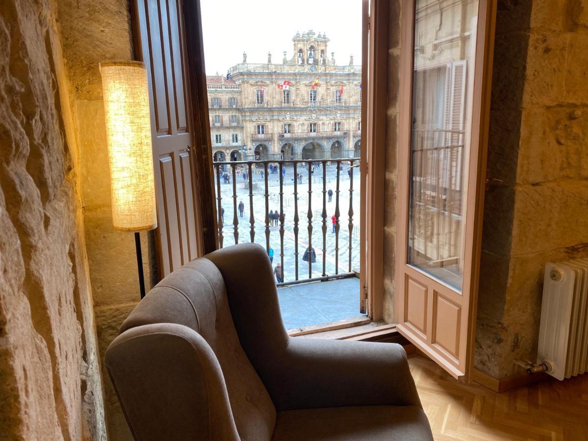 Apartamento Plaza Mayor Salamanca Con 2 Balcones A La Misma Plaza Mayor 外观 照片