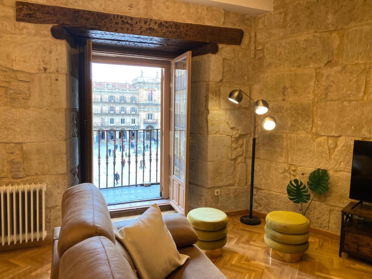 Apartamento Plaza Mayor Salamanca Con 2 Balcones A La Misma Plaza Mayor 外观 照片