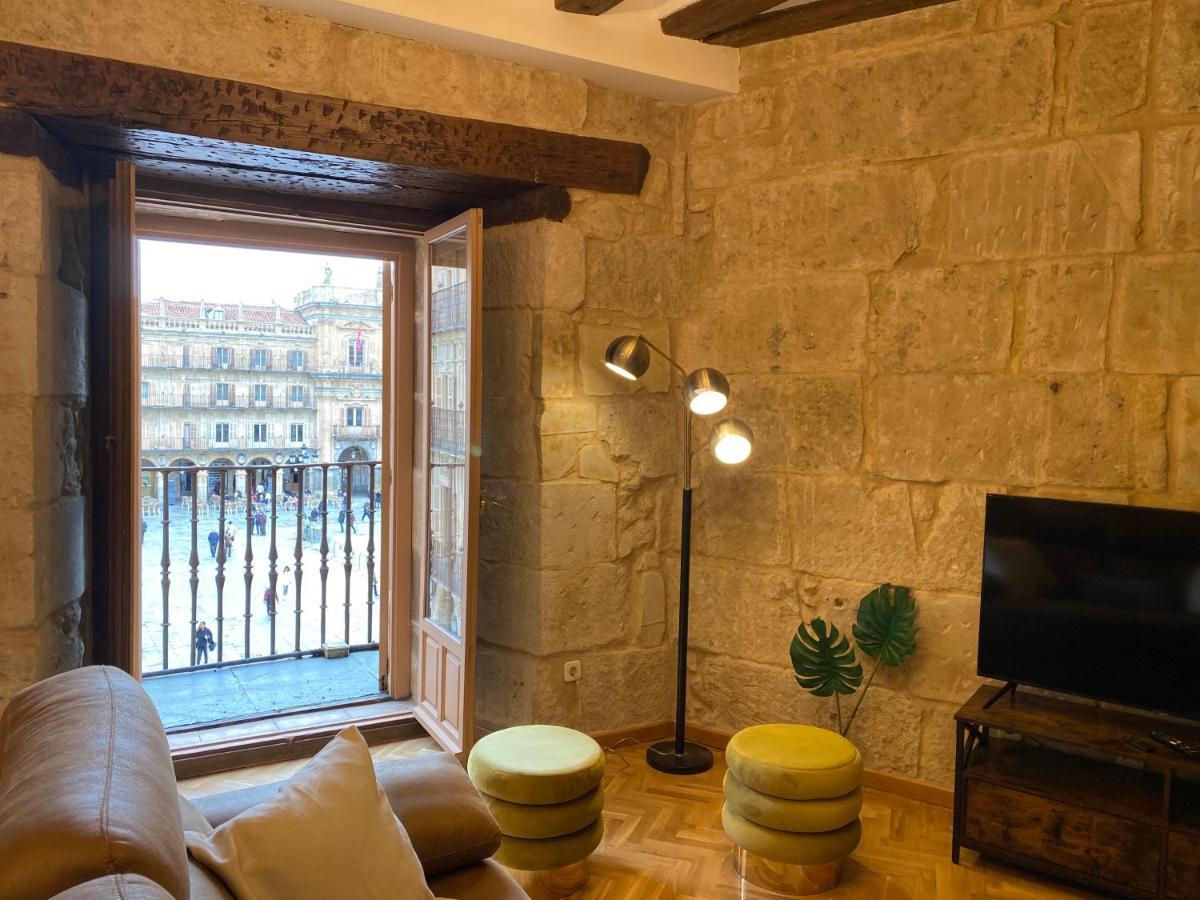 Apartamento Plaza Mayor Salamanca Con 2 Balcones A La Misma Plaza Mayor 外观 照片