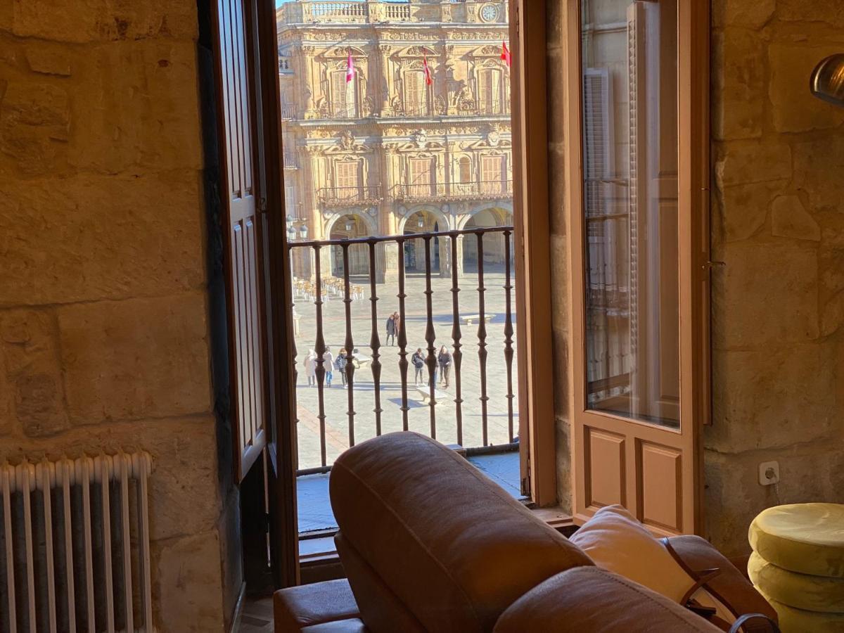 Apartamento Plaza Mayor Salamanca Con 2 Balcones A La Misma Plaza Mayor 外观 照片