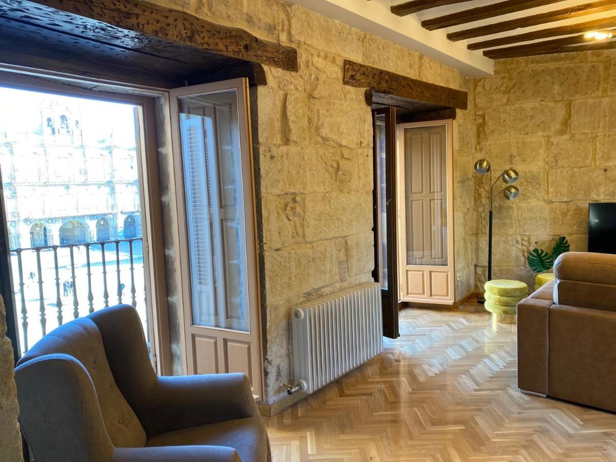 Apartamento Plaza Mayor Salamanca Con 2 Balcones A La Misma Plaza Mayor 外观 照片